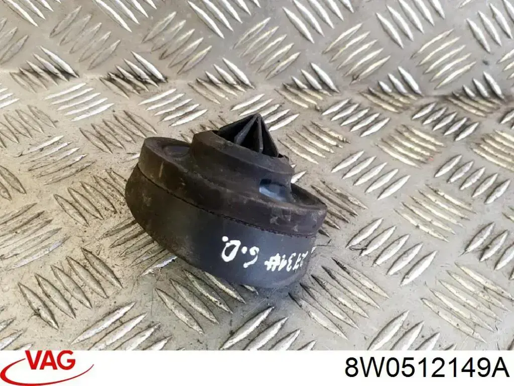 Aislador de resorte trasero superior 8W0512149A VAG