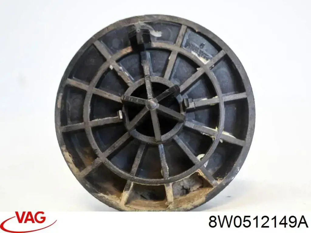 Aislador de resorte trasero superior VAG 8W0512149A