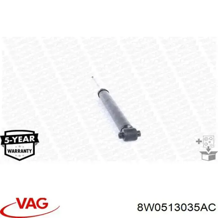 8W0513035AC VAG Amortiguadores posteriores