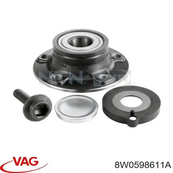 Buje de rueda VAG 8W0598611A precio, desde 63,47 EUR