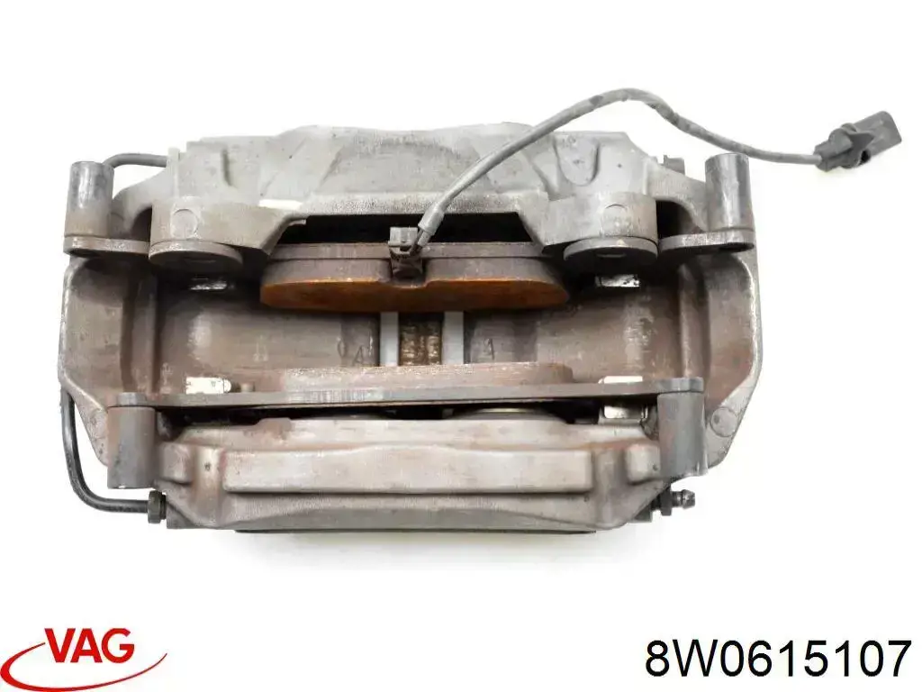 8W0615107 VAG pinza de freno delantera izquierda