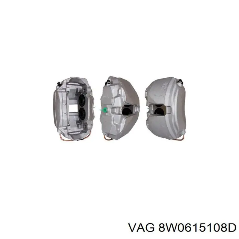 Comprar 8W0615108D VAG Pinza de freno delantera derecha