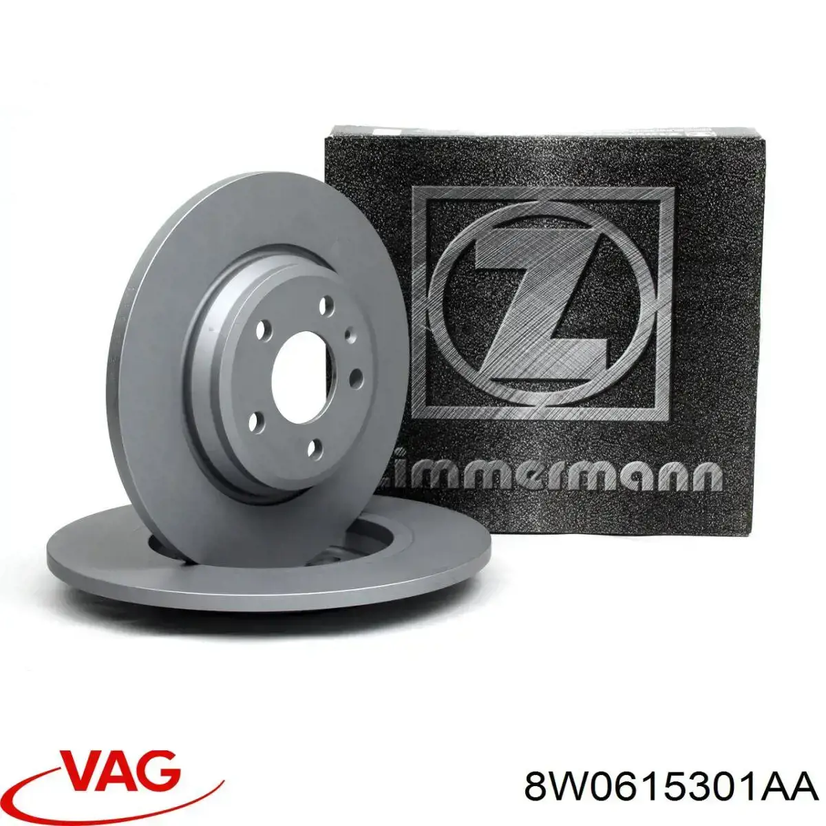 Disco de freno 8W0615301AA VAG