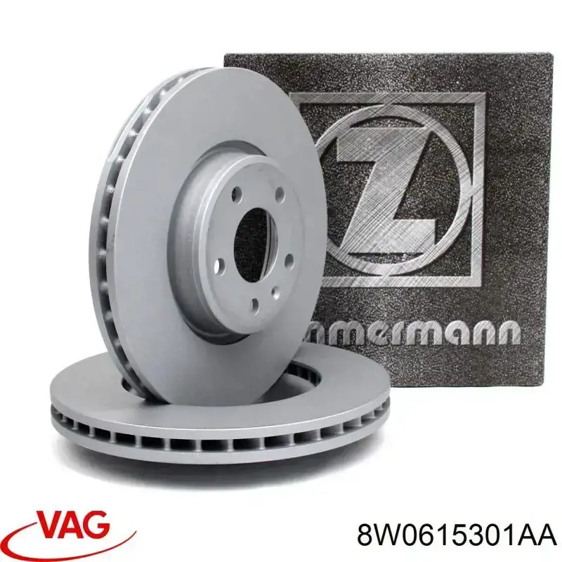 Frenos delanteros VAG 8W0615301AA precio, desde 85,73 EUR