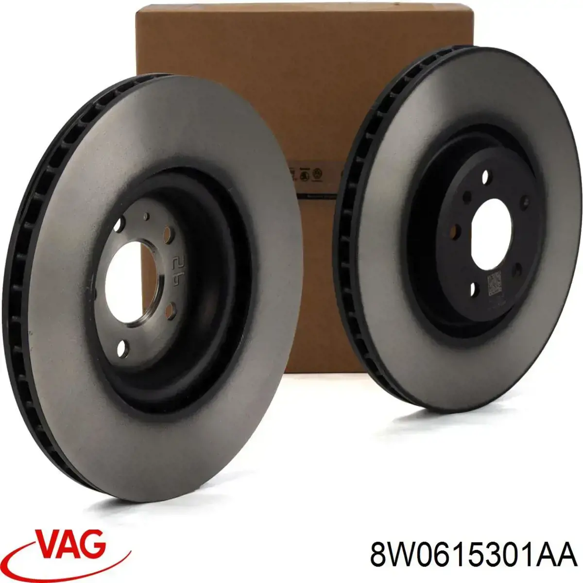 Comprar 8W0615301AA VAG Freno de disco delantero