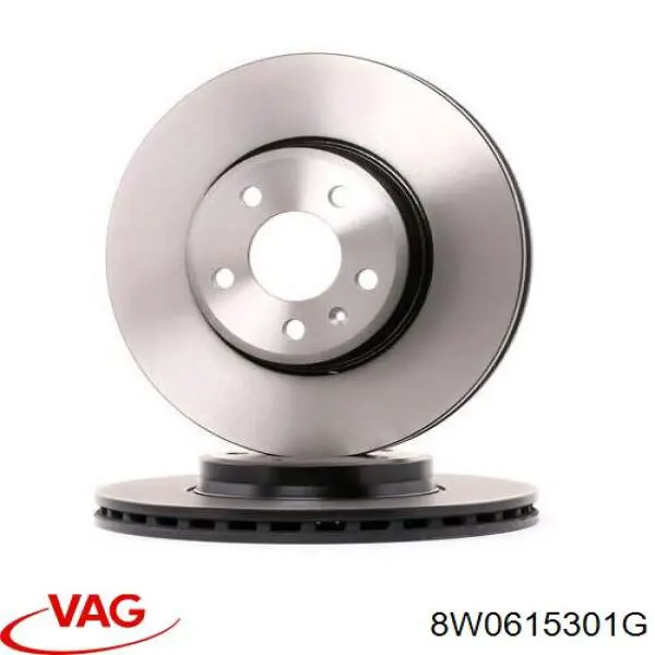 Frenos delanteros VAG 8W0615301G precio, desde 49,69 EUR