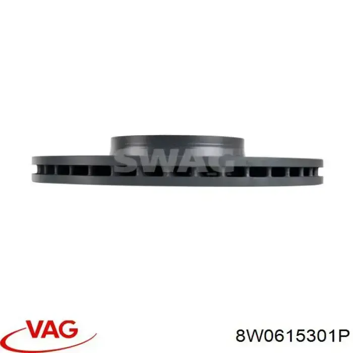 Frenos delanteros VAG 8W0615301P precio, desde 102,94 EUR