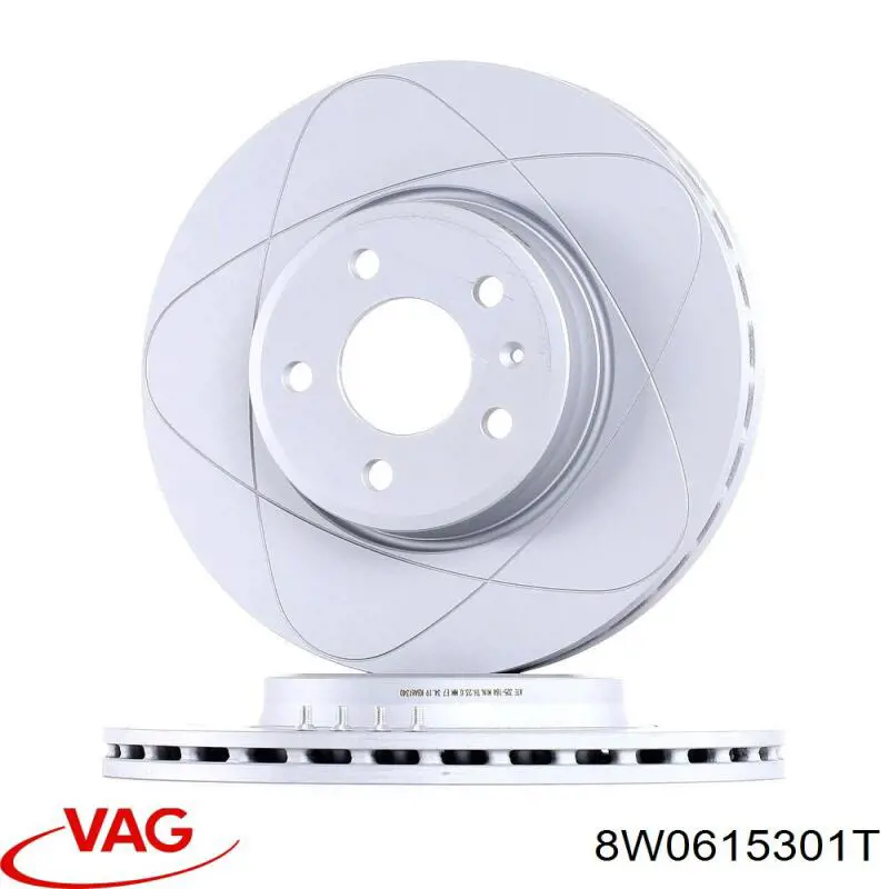 Comprar 8W0615301T VAG Freno de disco delantero