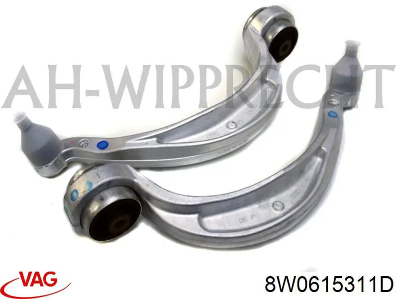 Protector del disco de freno delantero izquierdo 8W0615311D VAG