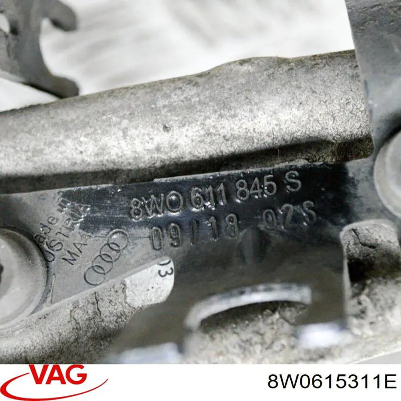 Comprar 8W0615311E VAG Protector del disco de freno delantero izquierdo