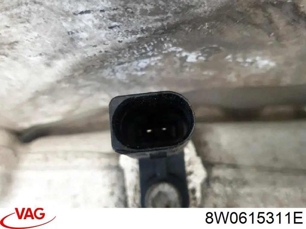 Protector del disco de freno delantero izquierdo 8W0615311E VAG