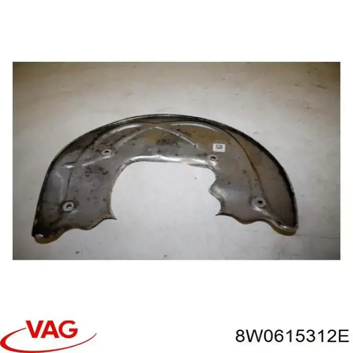 Protector de disco de freno delantero derecho VAG 8W0615312C precio, desde 54,15 EUR