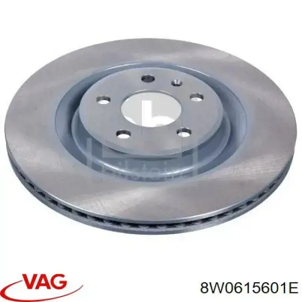 Comprar 8W0615601E VAG Disco de freno trasero