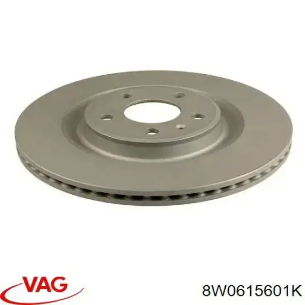Disco de freno trasero VAG 8W0615601K precio, desde 53,95 EUR