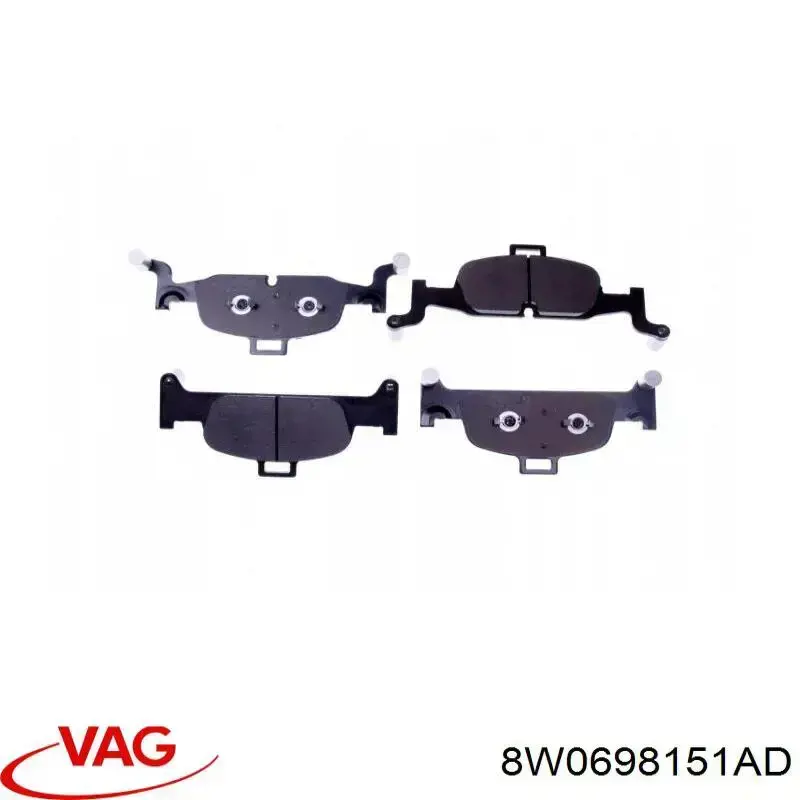 Pastillas de freno delanteras VAG 8W0698151AD