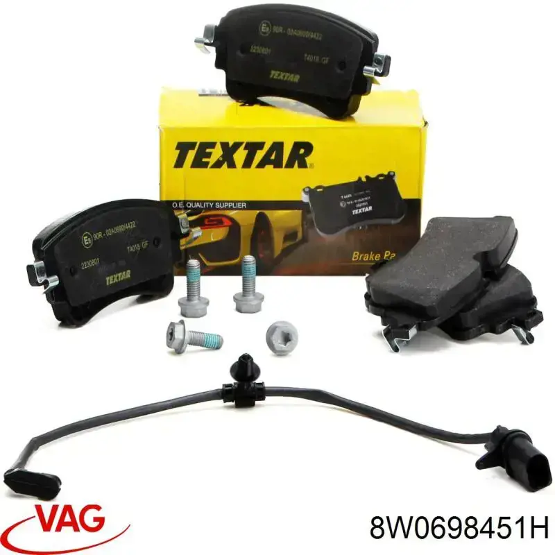 Pastillas traseras VAG 8W0698451H