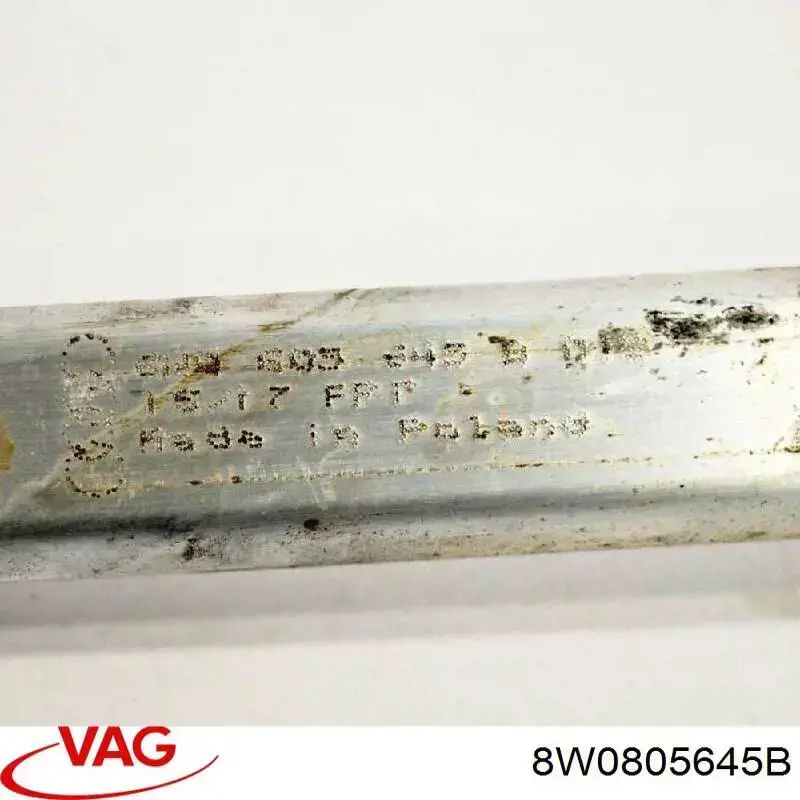 Barra de refuerzo de torretas delanteras izquierda VAG 8W0805645A precio, desde 23,13 EUR