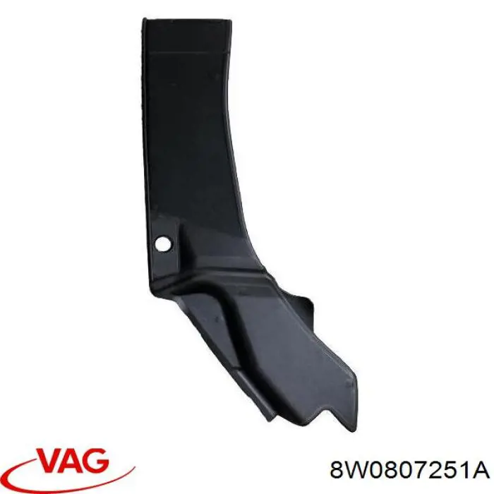 Absorbedor del parachoques delantero VAG 8W0807251A precio, desde 13,01 EUR