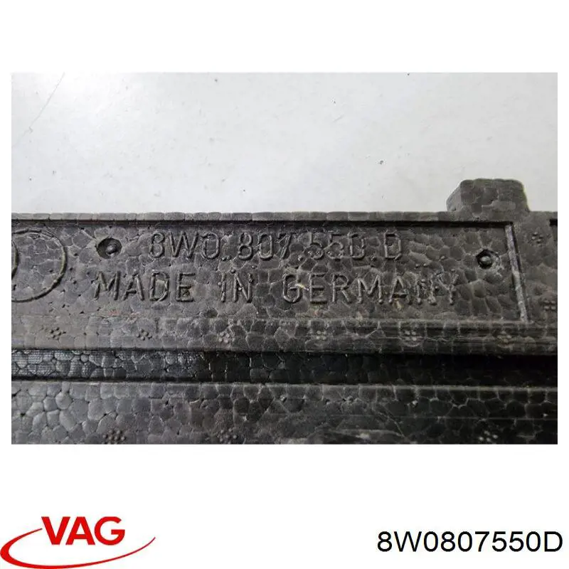 Absorbedor del parachoques delantero VAG 8W0807550D precio, desde 53,95 EUR