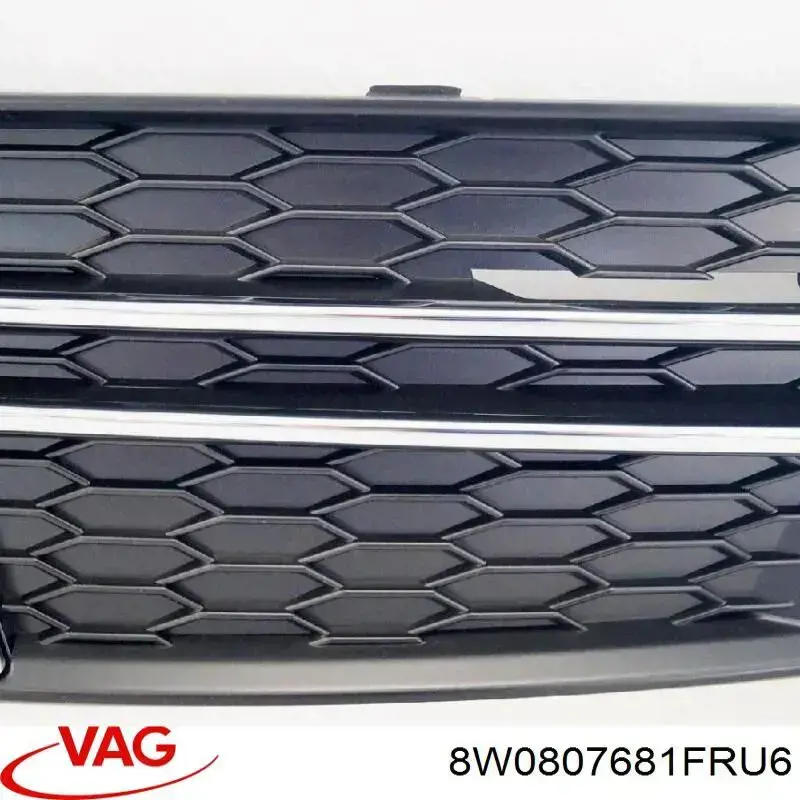 Comprar 8W0807681FRU6 VAG Rejilla del parachoques delantera izquierda