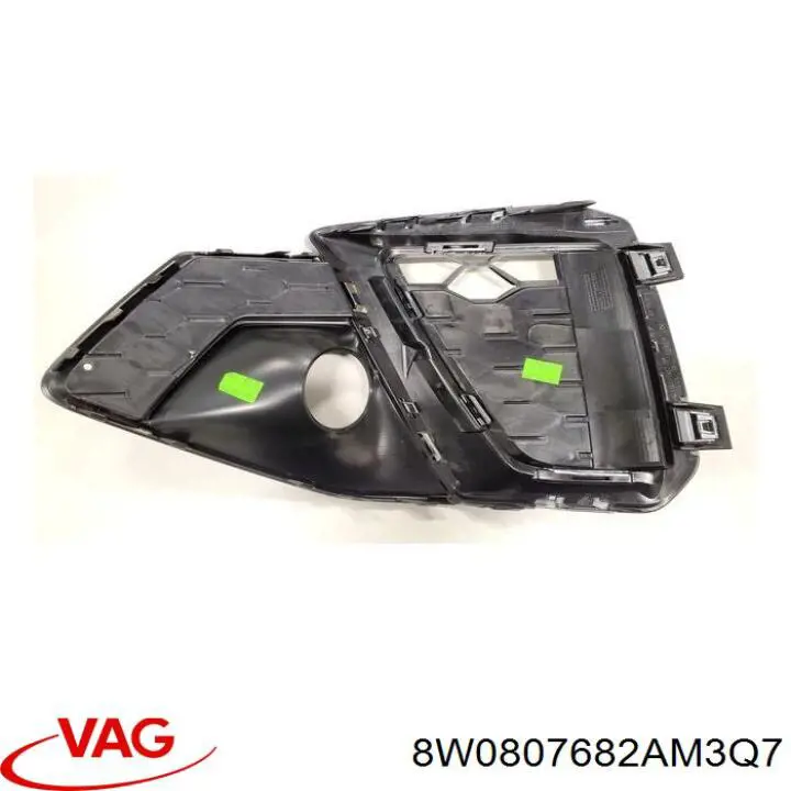 Rejilla inferior del parachoques delantero VAG 8W0807682AM3Q7 precio, desde 49,50 EUR