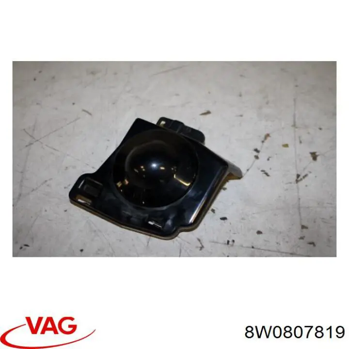 8W0807819 VAG Rejilla interior izquierda del parachoques delantero