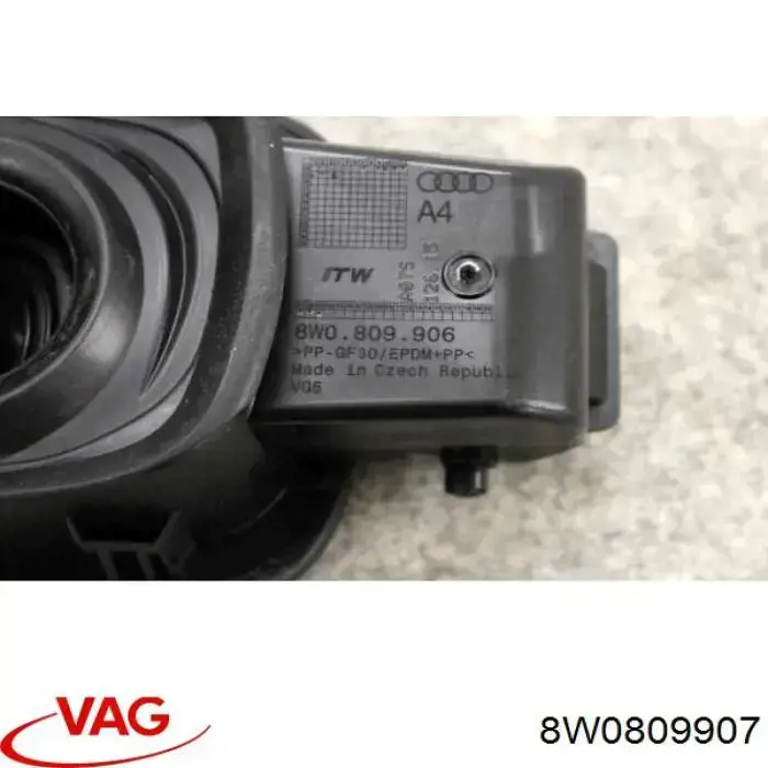 Tapa de la gasolina 8W0809907 VAG