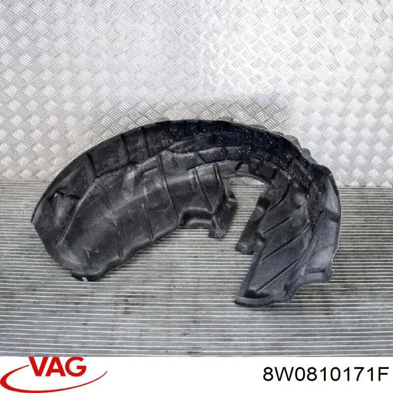 Comprar 8W0810171F VAG Guardabarros interior izquierdo trasero