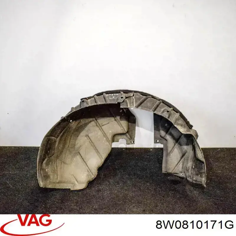8W0810171G VAG Guardalodos interior izquierdo, guardafango delantero