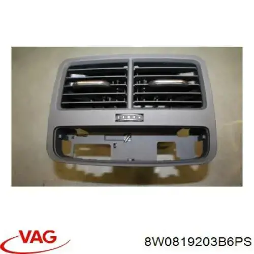 Rejilla de ventilación trasera en el apoyabrazos VAG 8W0819203B6PS precio, desde 69,70 EUR