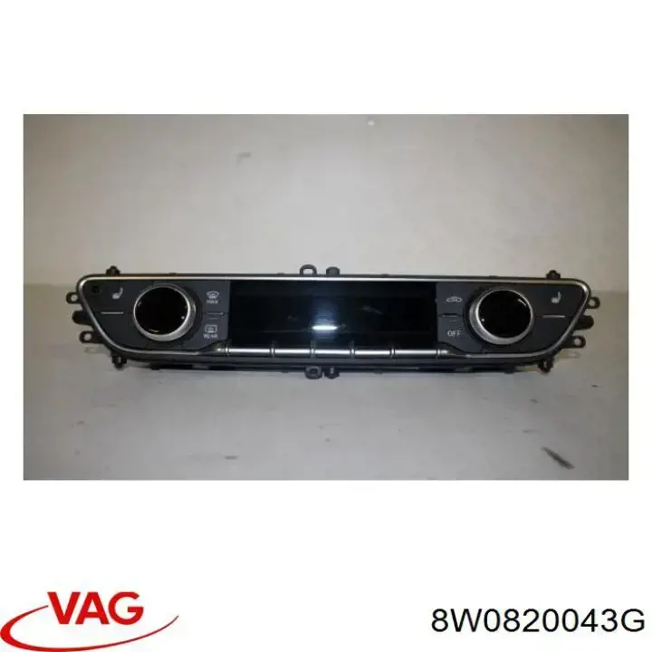 8W0820043G5PR VAG Unidad de control de la ventilación