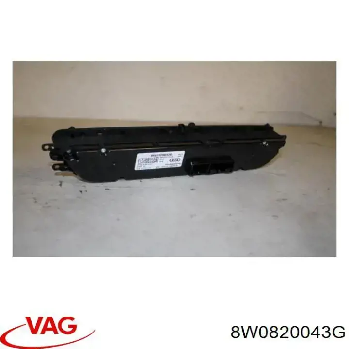 Módulo de modos de calefacción/aire acondicionado VAG 8W0820043G5PR precio, desde 168,43 EUR