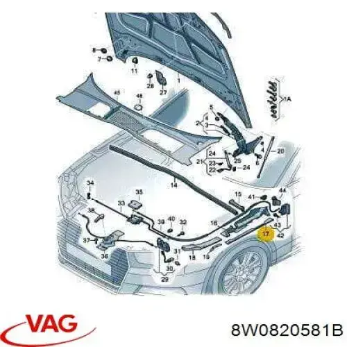  VAG 8W0820581B precio, desde 24,35 EUR