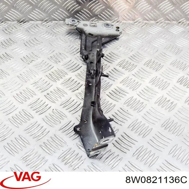 8W0821132B VAG soporte para guardabarros delantero, derecho delantero