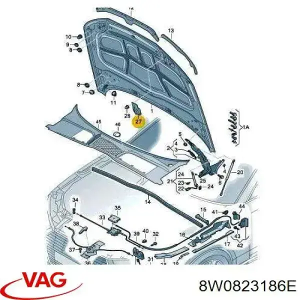  VAG 8W0823186E precio, desde 55,29 EUR