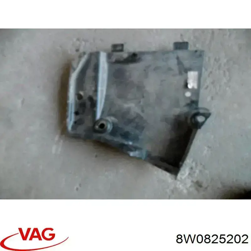 Protector de bajos delantero derecho VAG 8W0825202