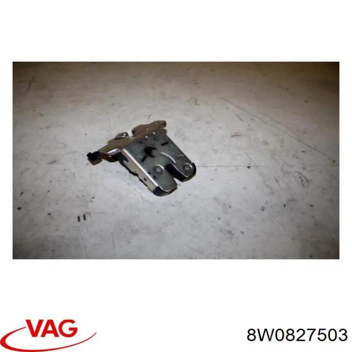 Cerradura de maletero 8W0827503 VAG
