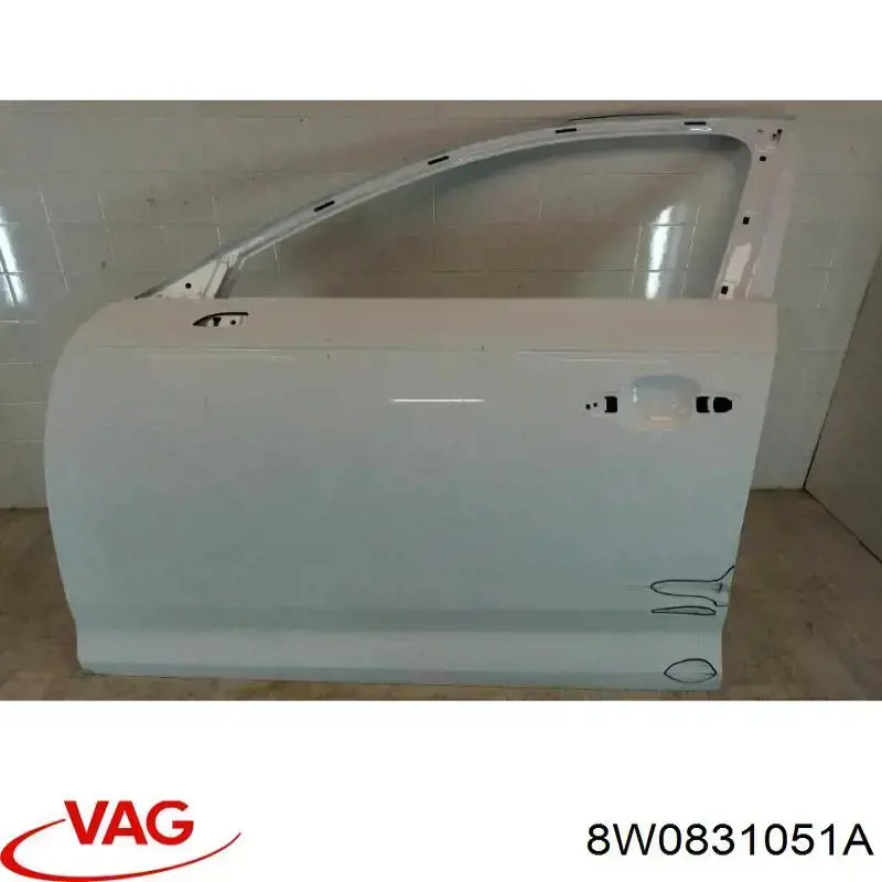 8W0831051A VAG puerta delantera izquierda