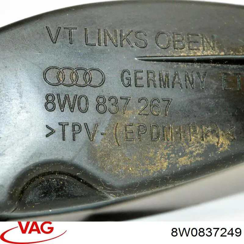 Limitador de apertura de puerta delantera 8W0837249 VAG
