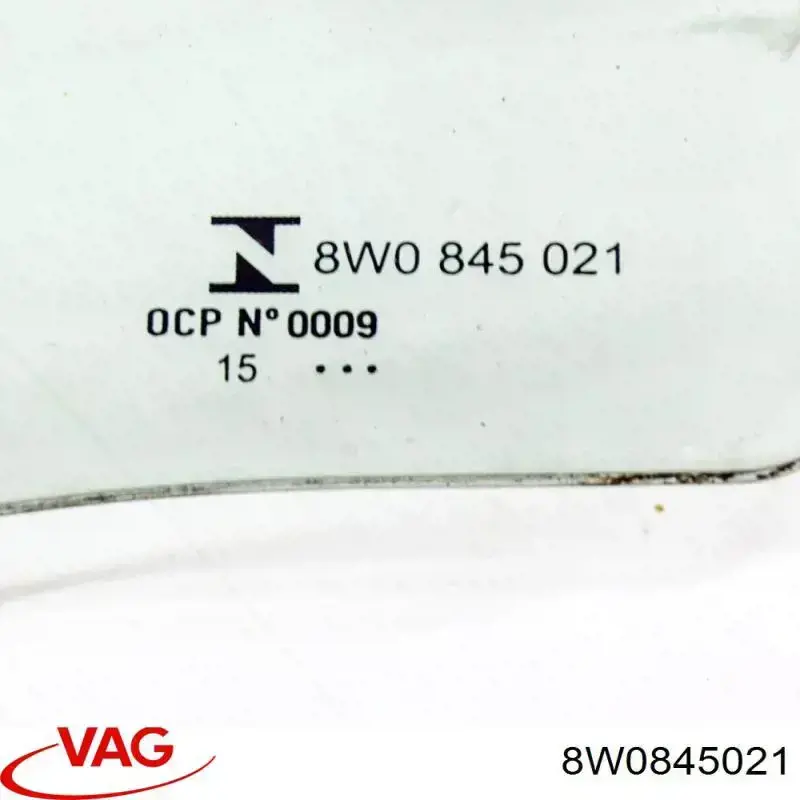 Luna de puerta delantera izquierda VAG 8W0845021 precio, desde 231,08 EUR