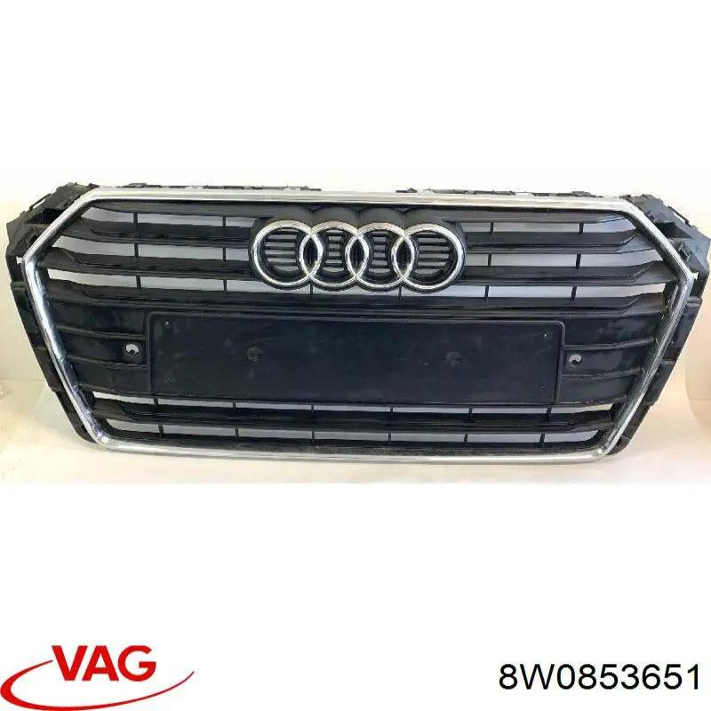 Rejilla delantera VAG 8W0853651 precio, desde 166,98 EUR