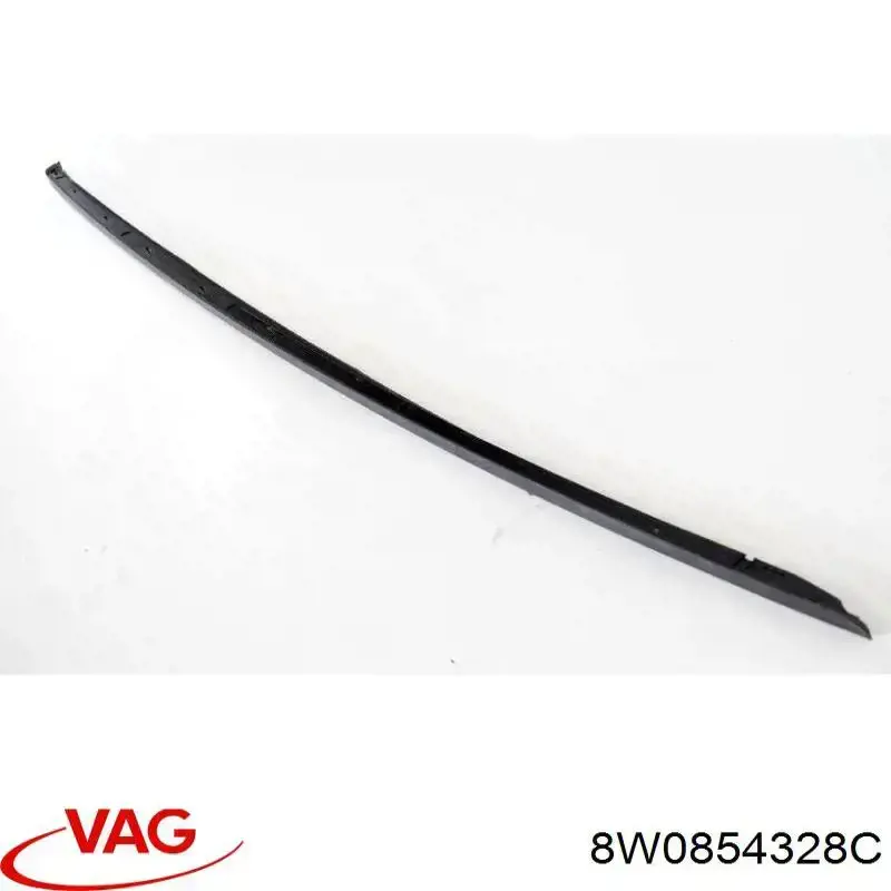 Moldura derecha del parabrisas 8W0854328C VAG