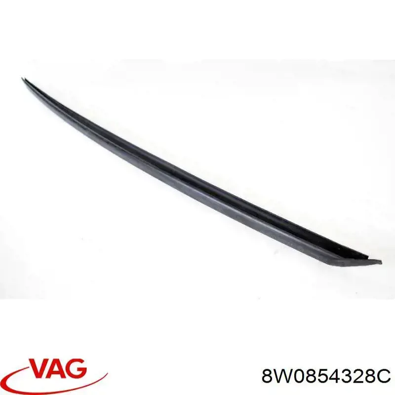 8W0854328C VAG Marco del parabrisas derecha
