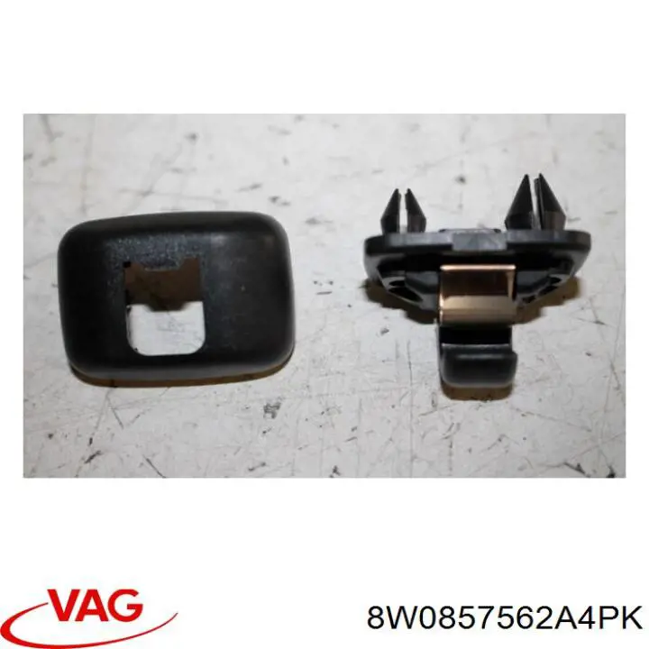 Retenedor de visera parasol 8U08575624PK VAG