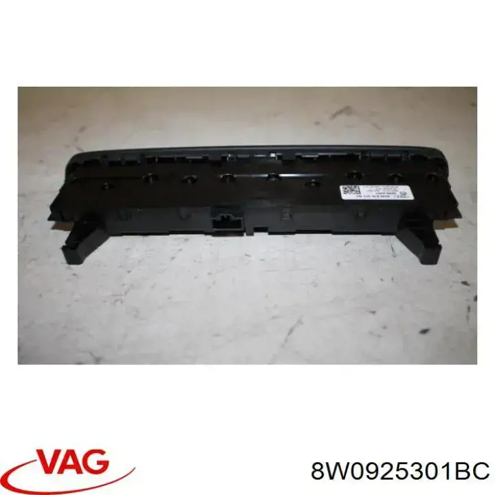 8W0925301BC VAG Bloque de botones de la consola central