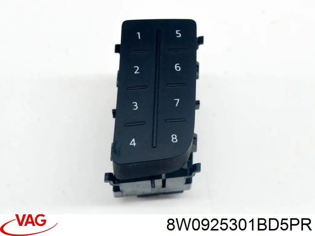 Bloque de botones de la consola central VAG 8W0925301BD5PR precio, desde 97,28 EUR
