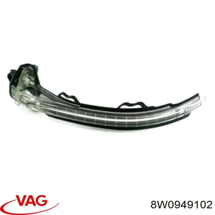 Comprar 8W0949102 VAG Luz intermitente del espejo retrovisor derecho