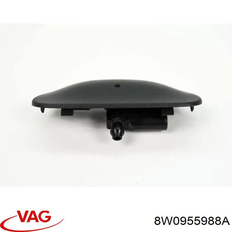 Boquilla del lavaparabrisas derecha VAG 8W0955988A