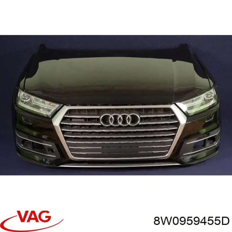 Comprar 8W0959455D VAG Ventilador eléctrico de refrigeración completo izquierdo (motor y hélice)
