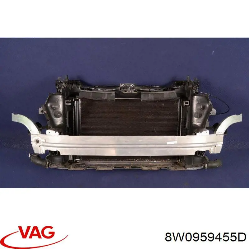 Ventilador eléctrico de refrigeración completo izquierdo (motor y hélice) VAG 8W0959455D precio, desde 111,74 EUR